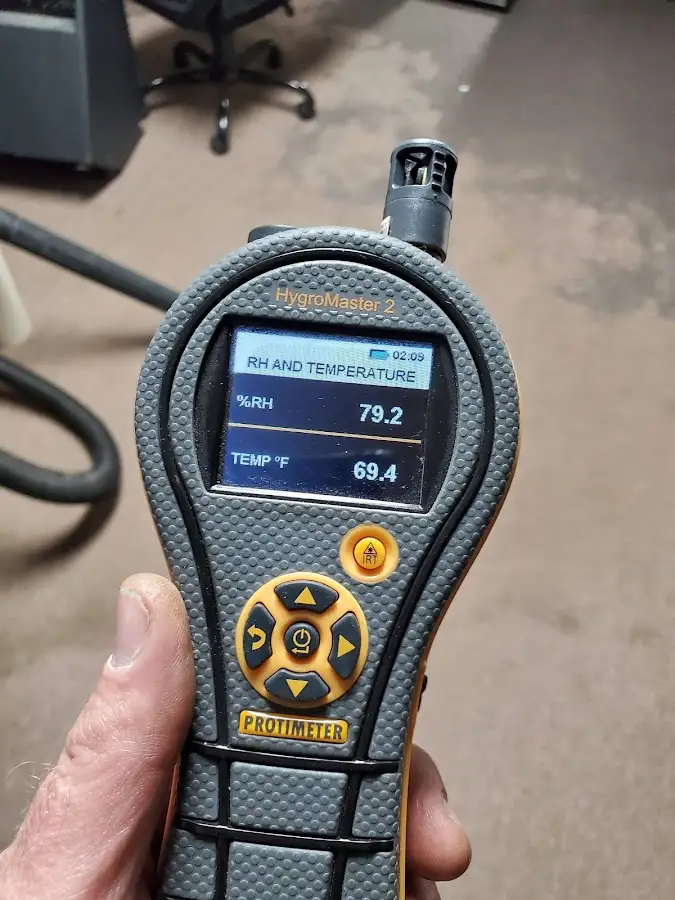 Moisture meter humidity assessment for Fire & Smoke Damage Restoration in Vinita