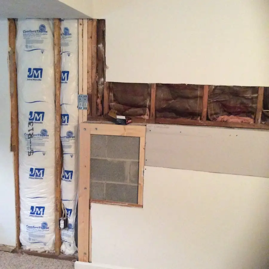 Wall insulation replacement during Structural Drying in Vinita